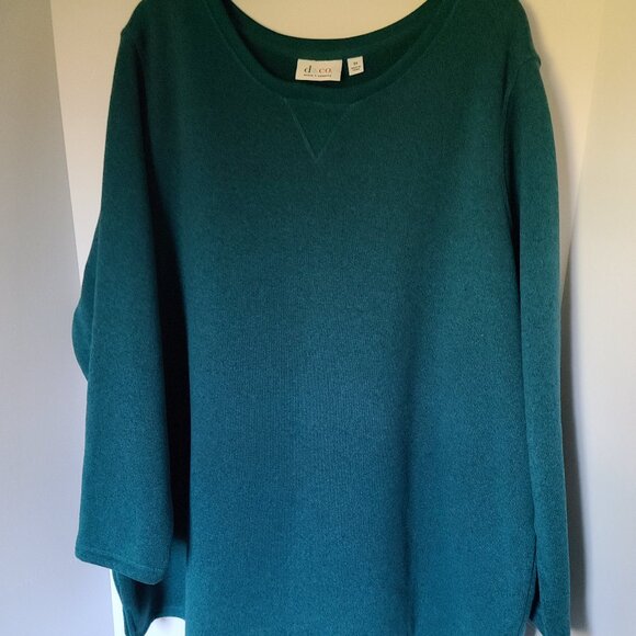 Denim+Company Tops - DENIIM + COMPANY NWT FLEECE LINED COMFY SWEATSHIRTSIZE 3 X